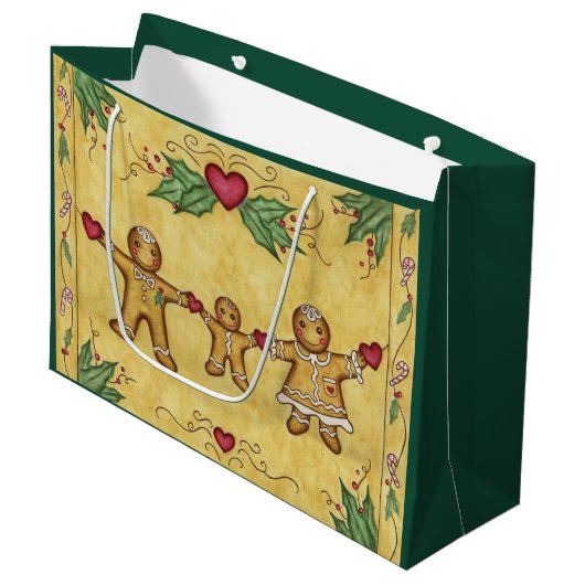 Zakje met kerstkransjes (Voorkant Gekanteld)