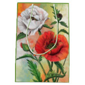 Zakje met klaprozen (Achterkant)