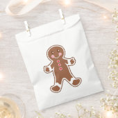Zakje met peperkoekjongen cadeau (Geknipt)