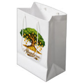 Zakje met Prosperity Money Tree-cadeau (Voorkant Gekanteld)