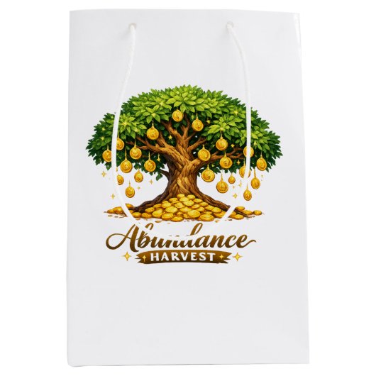 Zakje met Prosperity Money Tree-cadeau (Voorkant)