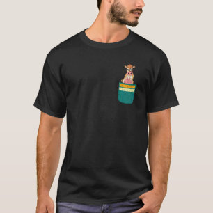 Zakje Mooie Boerderij Dier Boer Landbouw Koe T-shirt
