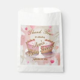 Zakje voor Cutie Pie-babyfeestje favorietjes