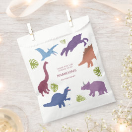 Zakje voor Dinosaur Cute Dino Kids-verjaardagsfees