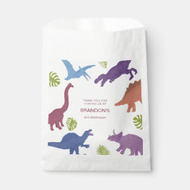 Zakje voor Dinosaur Cute Dino Kids-verjaardagsfees