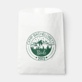 Zakjes als feestgunst voor een vrijgezellenkamp vo (Voorkant)