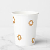ZAKJES | Kleine bagels wit Papieren Bekers (Rechts)
