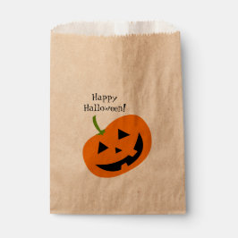 Zakjes met Happy Pumpkin Halloween snoepjes
