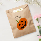 Zakjes met Happy Pumpkin Halloween snoepjes (Gezegeld)