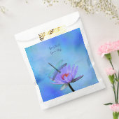 Zakjes met libel op waterlelie (Gezegeld)