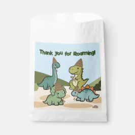 Zakjes met lief dinosaurus als feestfavoriet