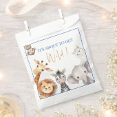 Zakjes voor dierentuin thema babyshower favoren (Geknipt)