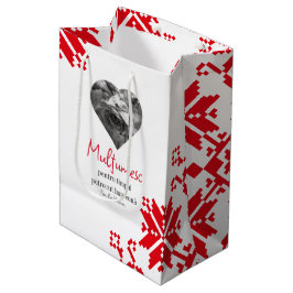 Zakjes voor herdenkingscadeau medium cadeauzakje