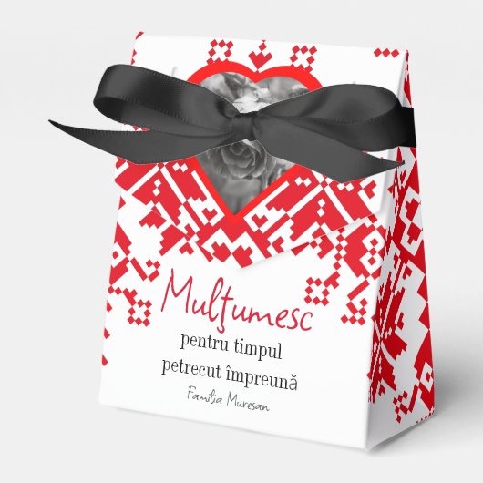 Zakjes voor herdenkingsgeschenk bedankdoosjes (Voorkant Zijde)