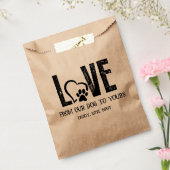 Zakjes voor hondenbottenstation favoren (Gezegeld)