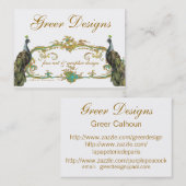 Zakken en Gold Business/Profiel/Datum opslaan Visitekaartje (Voorkant / Achterkant)