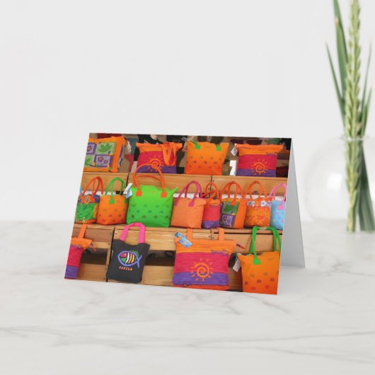 Zakken van Cancun notakaart Kaart (Voorkant)