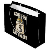 zakkenroller  groot cadeauzakje (Achterkant Gekanteld)