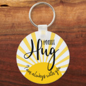 zakknuffel Ik ben altijd bij je... Sleutelhanger (Voorkant)