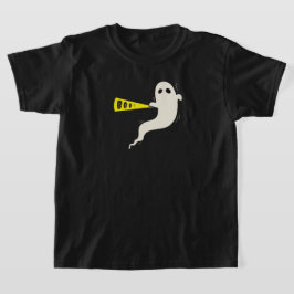 Zaklamp Geest "Alleen Hier voor de Snoep" Kinderen T-shirt