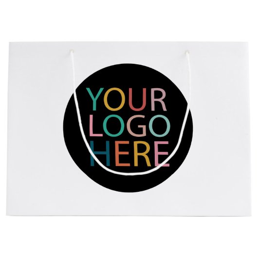 Zaklogo | Mooie boodschappentassen met logo Groot Cadeauzakje (Voorkant)