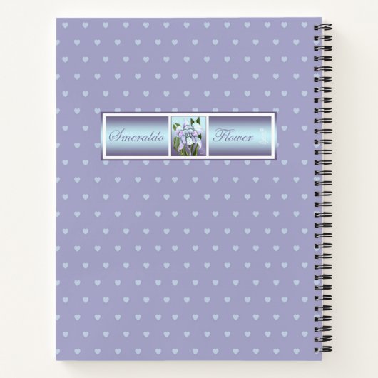 zakmap Smeraldo-bloem Notitieboek (Achterkant)