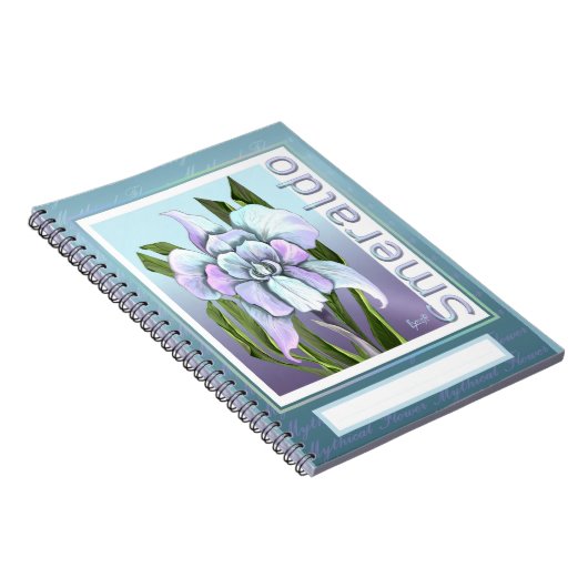 zakmap Smeraldo-bloem Notitieboek (Rechterzijde)