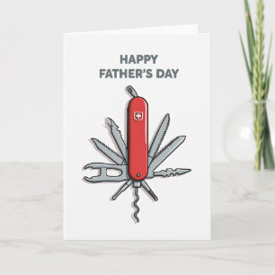 Zakmes Vaderdag Kaart