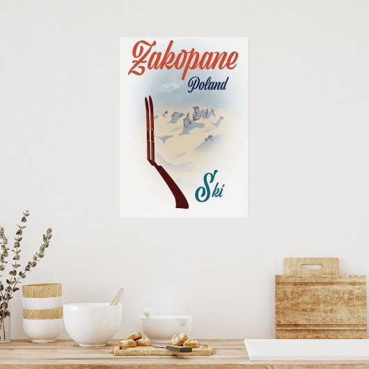 Zakopane Poland Poster (Keuken)