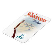 Zakopane Polen ski poster Magneet (Linkerzijde)