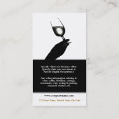 Zakprofielwijn Visitekaartje (Achterkant)