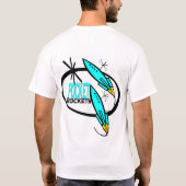 zakraketten t-shirt (Achterkant)