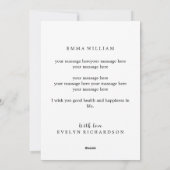 Zakthema Western Boo Cowboy Plezier Halloweenkaart Feestdagenkaart (Achterkant)