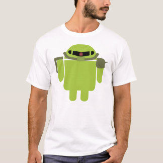 Zakudroid (wit) t-shirt