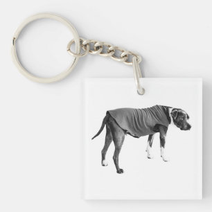 Zakvest, trouwe vorm sleutelhanger