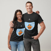 Zakvis kleur klein t-shirt (Unisex)