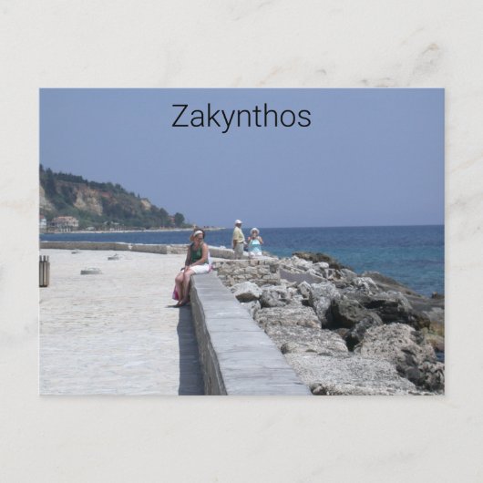 Zakynthos Briefkaart (Voorkant)