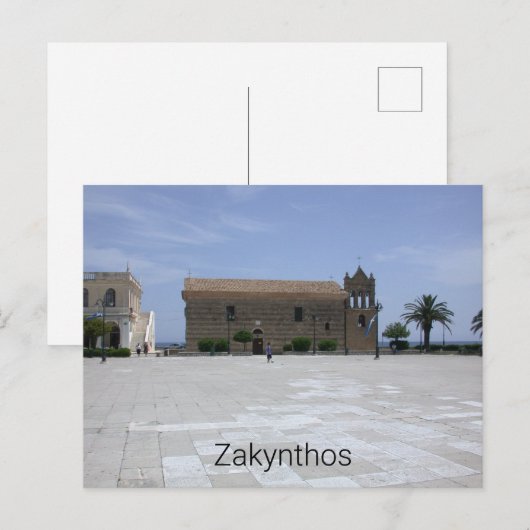 Zakynthos Briefkaart (Voorkant / Achterkant)