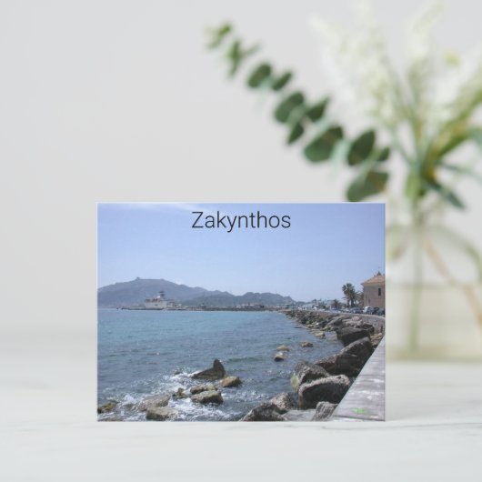 Zakynthos Briefkaart (Staand voorkant)
