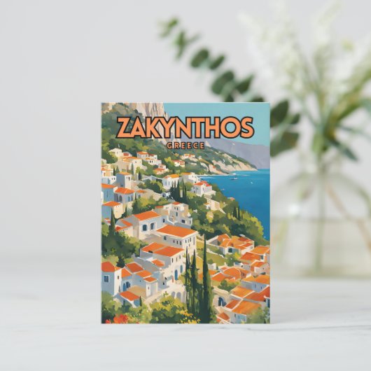 Zakynthos Briefkaart (Staand voorkant)
