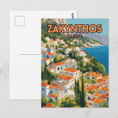 Zakynthos Briefkaart (Voorkant / Achterkant)