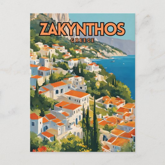 Zakynthos Briefkaart (Voorkant)