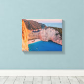 Zakynthos, Griekenland. Canvas Afdruk (Insitu (Houten vloer))