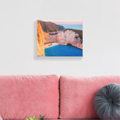 Zakynthos, Griekenland. Canvas Afdruk (Insitu (Woonkamer))
