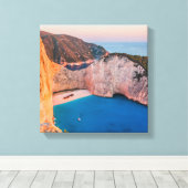 Zakynthos, Griekenland. Canvas Afdruk (Insitu (Houten vloer))