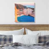 Zakynthos, Griekenland. Canvas Afdruk (Insitu (Slaapkamer))