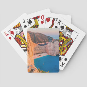 Zakynthos, Griekenland. Pokerkaarten