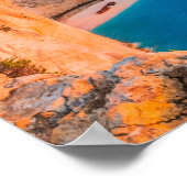 Zakynthos, Griekenland. Poster (Hoek)