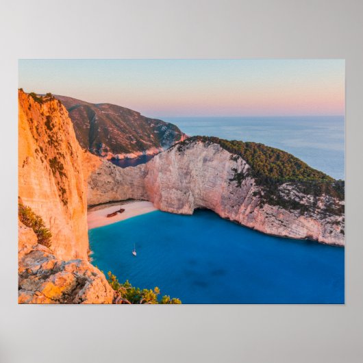 Zakynthos, Griekenland. Poster (Voorkant)