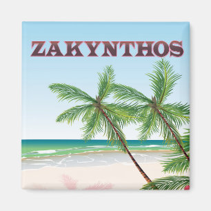 Zakynthos Griekenland reisposter Magneet